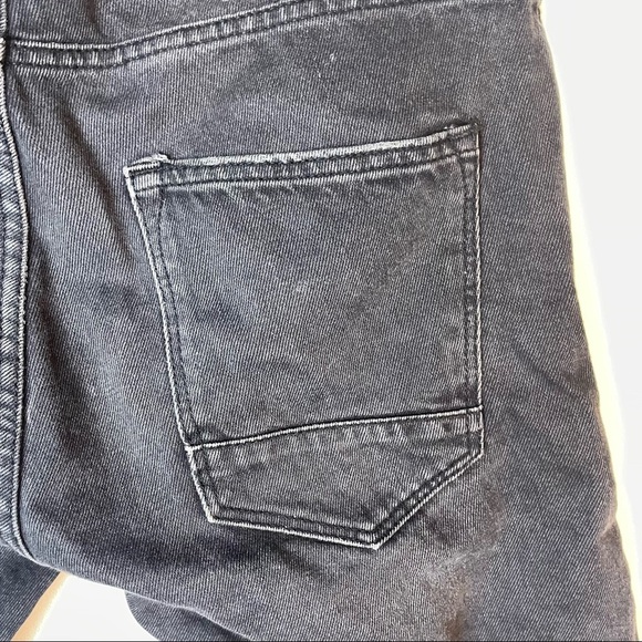 Pull&Bear Black Distressed Men’s Shorts Size 40 - Picture 7 of 10